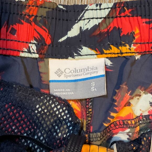 Columbia Womens Pleasant Creek Board Shorts Multicolor Floral Size Small - Picture 2 of 9